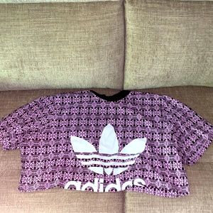 adidas crop top